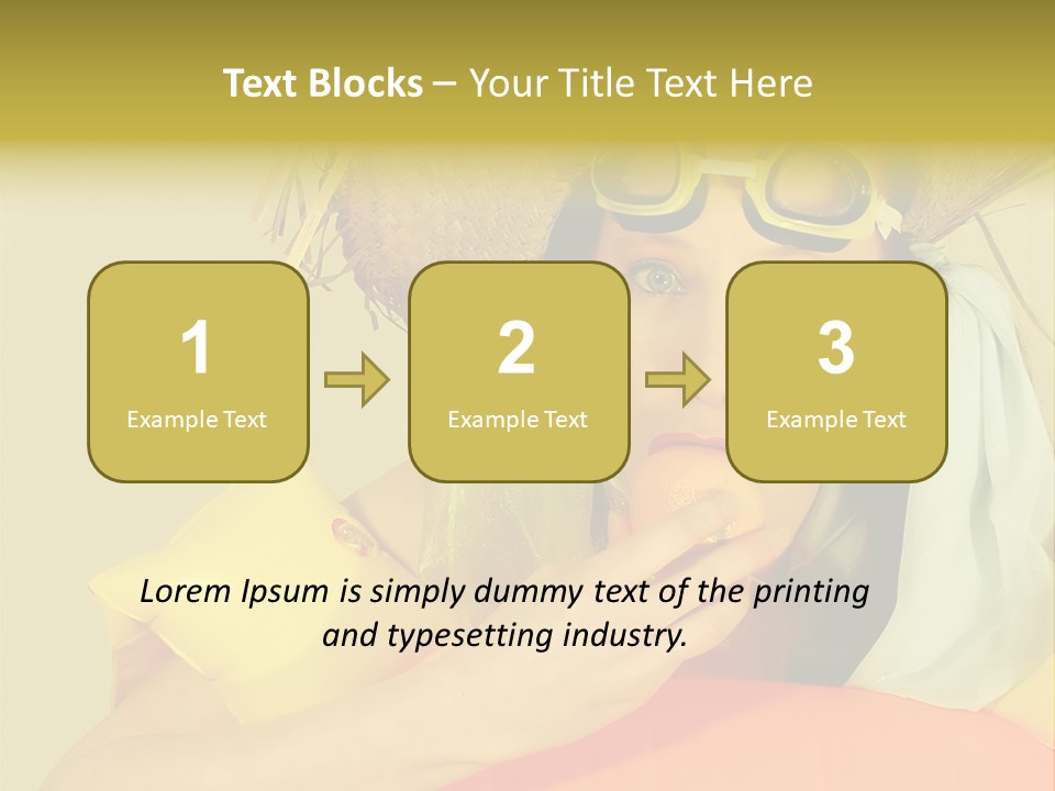 Genuss Erholung Lotti PowerPoint Template