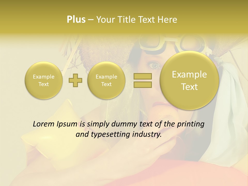 Genuss Erholung Lotti PowerPoint Template