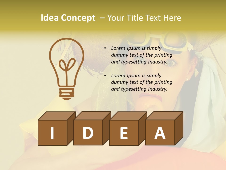 Genuss Erholung Lotti PowerPoint Template