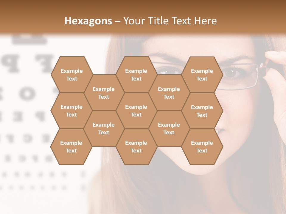 Specs Cheerful Female PowerPoint Template