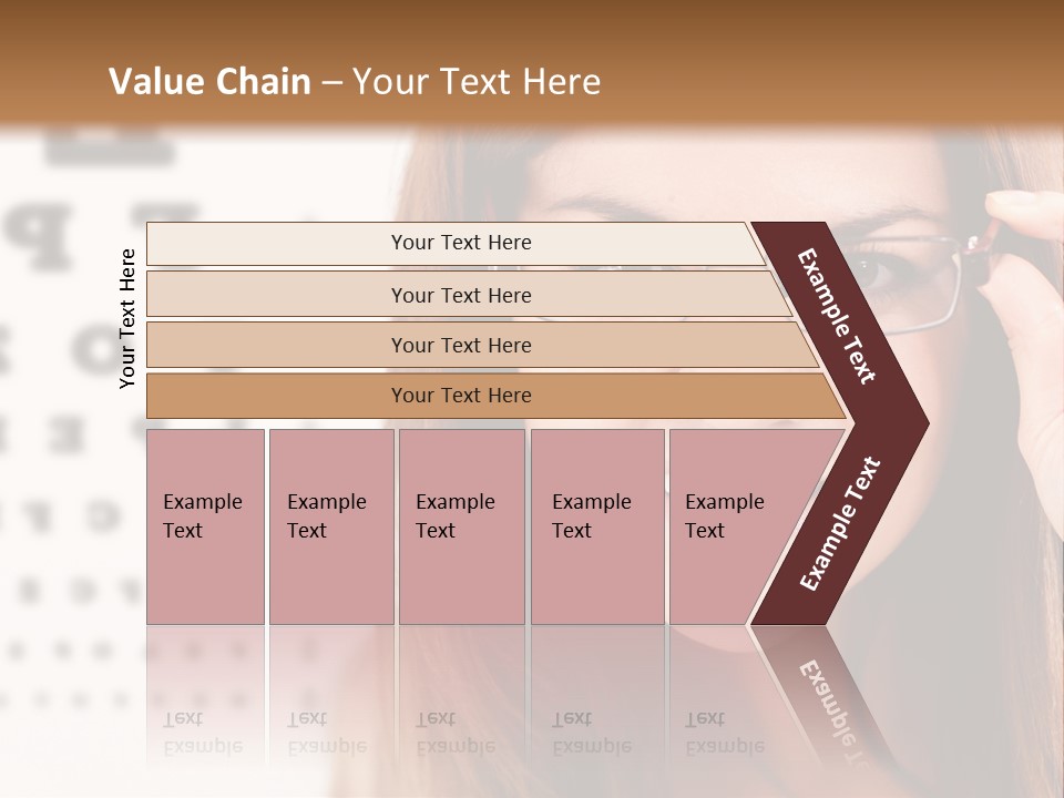 Specs Cheerful Female PowerPoint Template