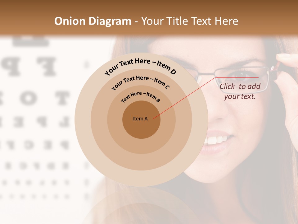 Specs Cheerful Female PowerPoint Template