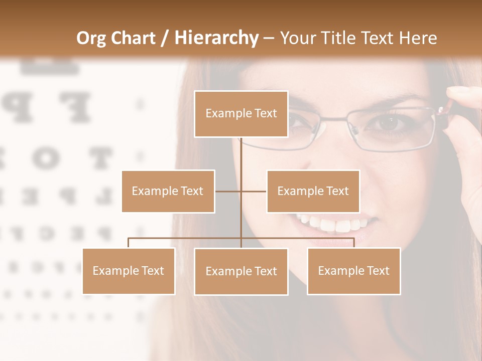 Specs Cheerful Female PowerPoint Template