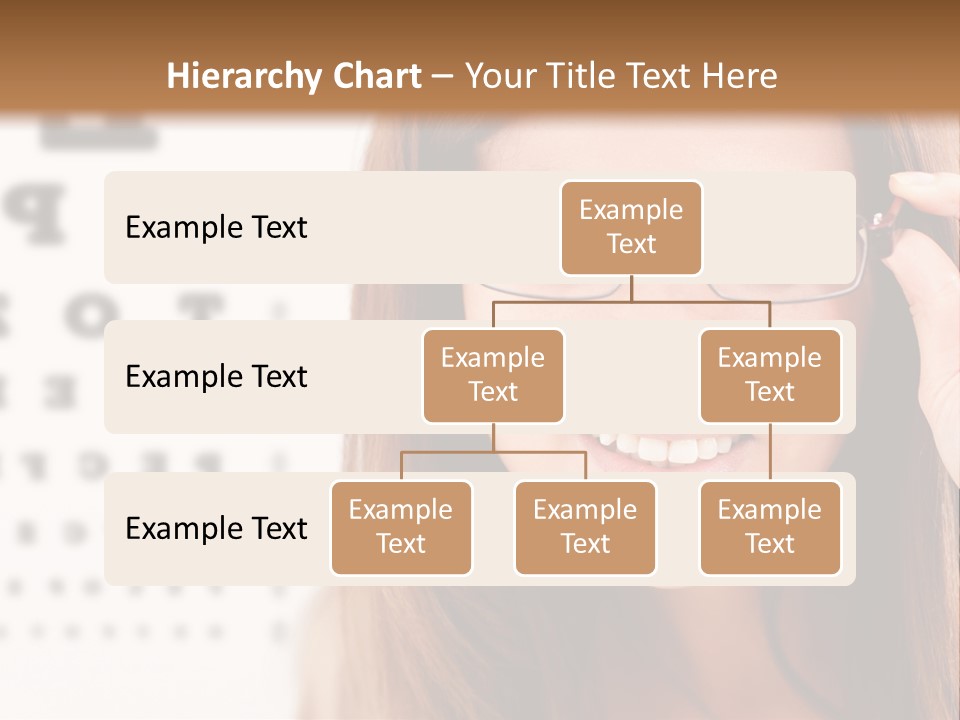 Specs Cheerful Female PowerPoint Template