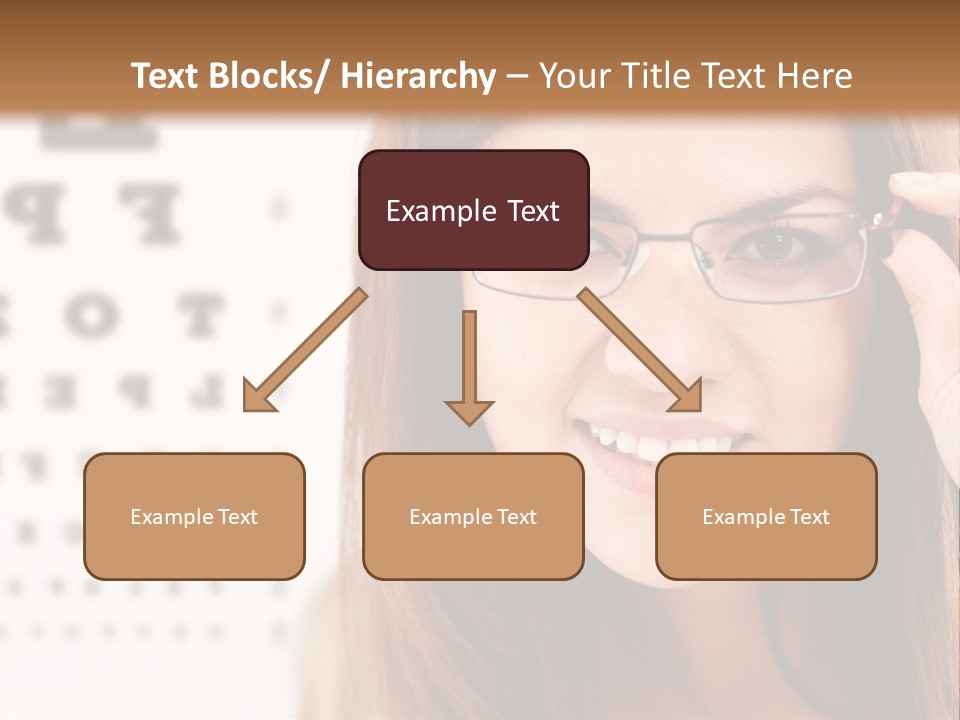Specs Cheerful Female PowerPoint Template