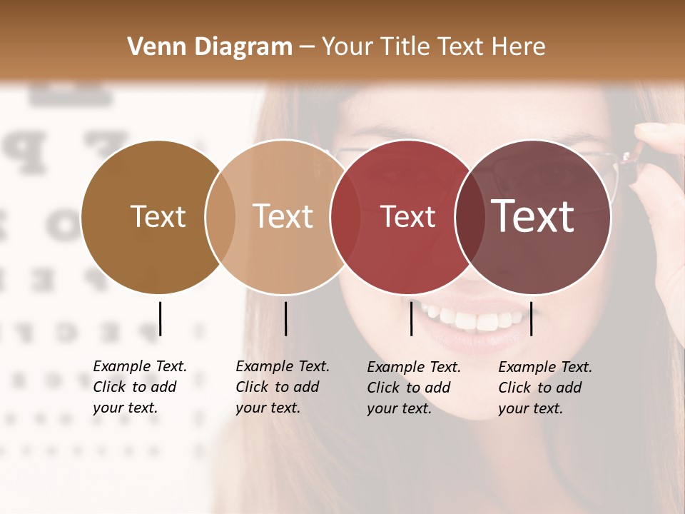 Specs Cheerful Female PowerPoint Template