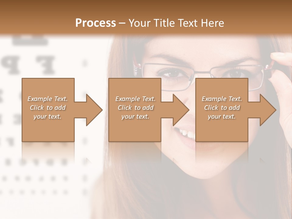Specs Cheerful Female PowerPoint Template