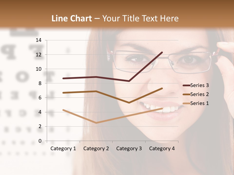 Specs Cheerful Female PowerPoint Template