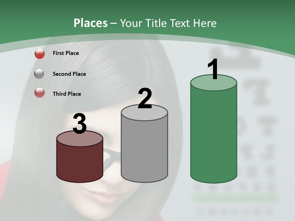 Lifestyle Looking At Camera Visual PowerPoint Template