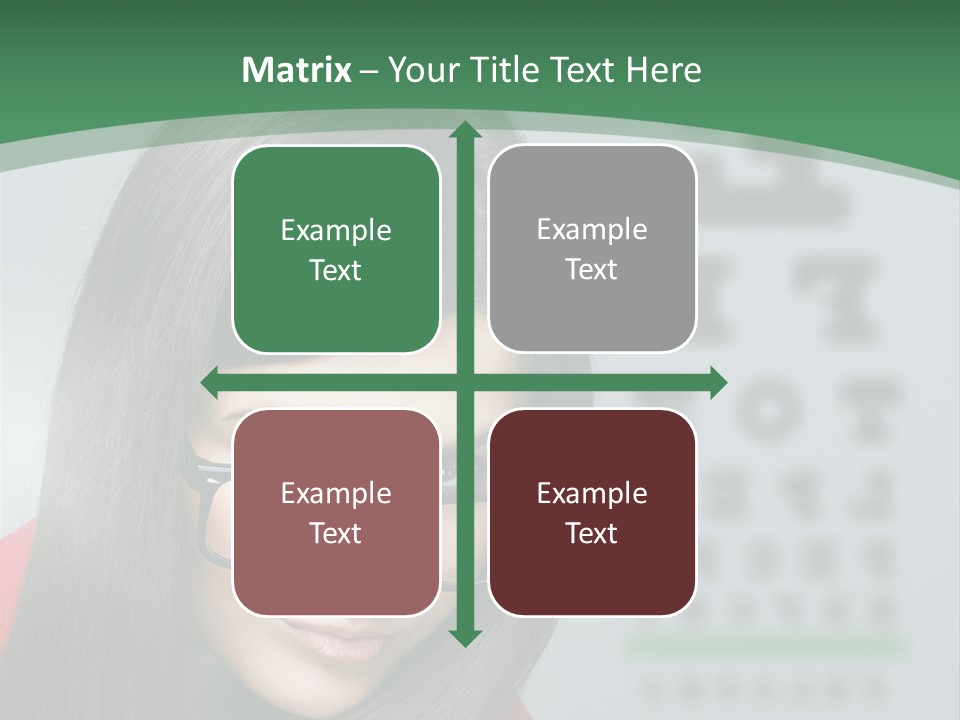 Lifestyle Looking At Camera Visual PowerPoint Template