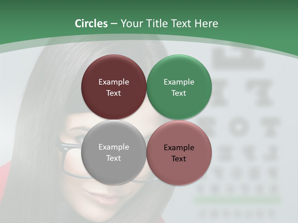 Lifestyle Looking At Camera Visual PowerPoint Template