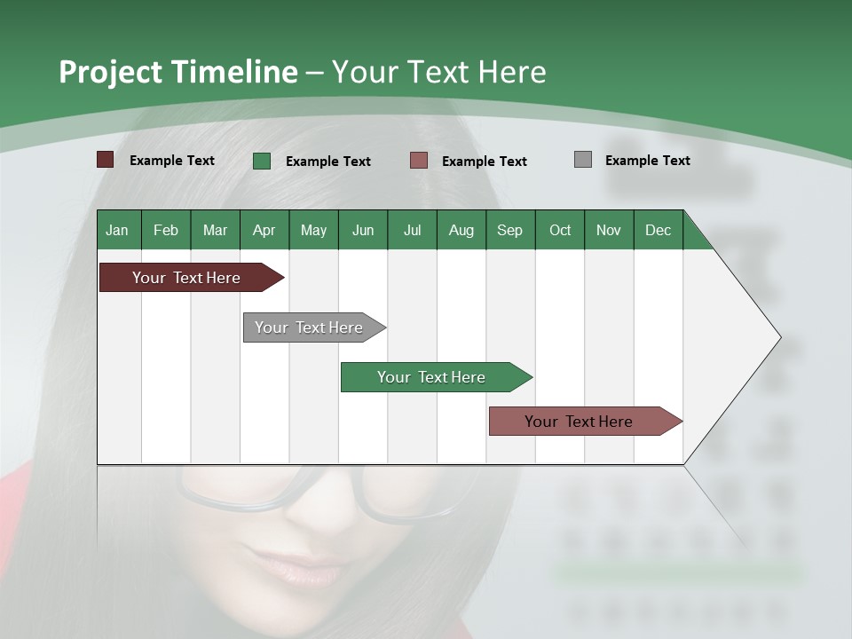 Lifestyle Looking At Camera Visual PowerPoint Template