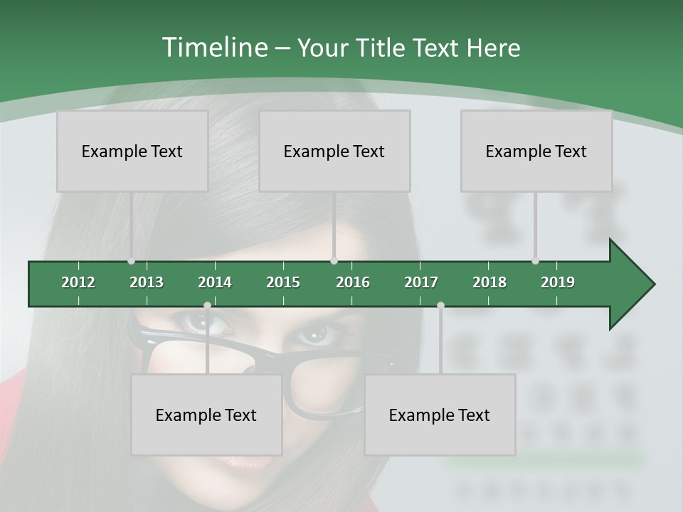 Lifestyle Looking At Camera Visual PowerPoint Template