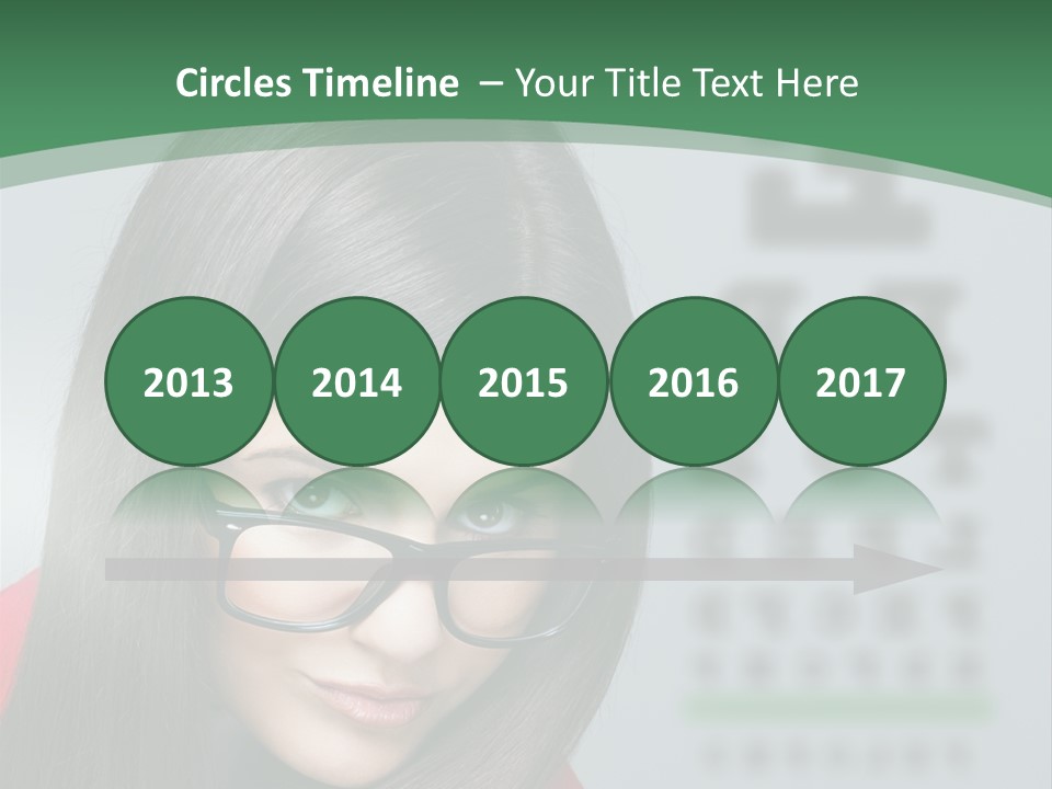 Lifestyle Looking At Camera Visual PowerPoint Template