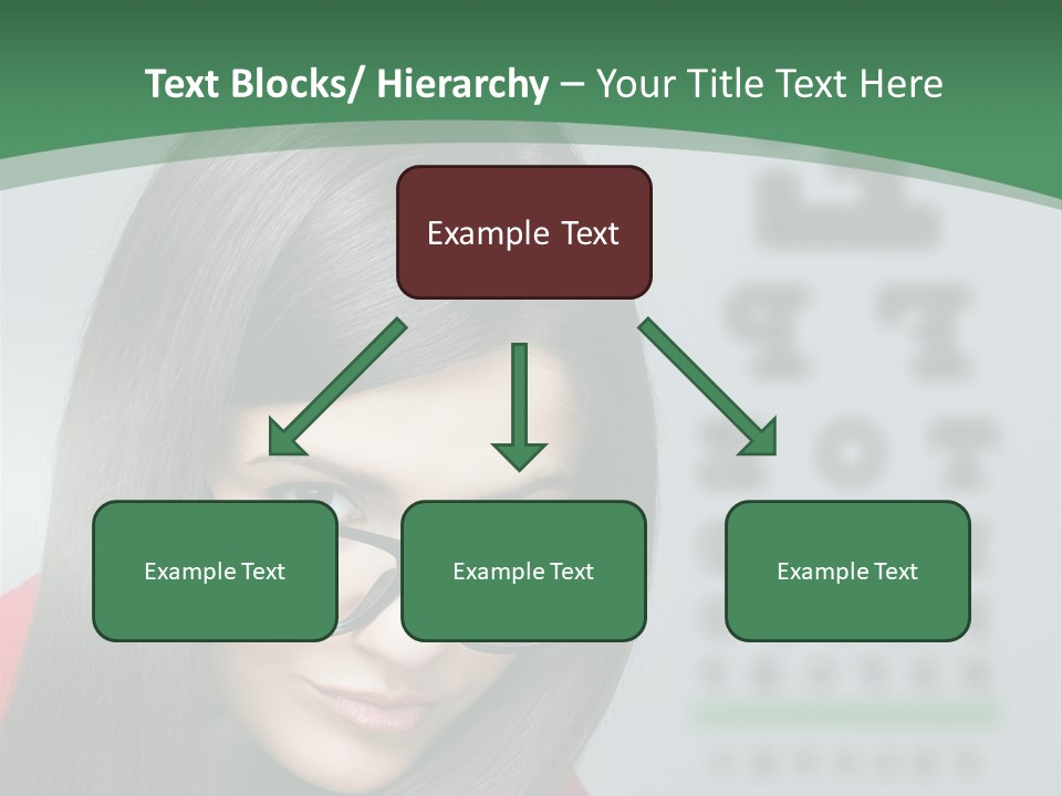 Lifestyle Looking At Camera Visual PowerPoint Template