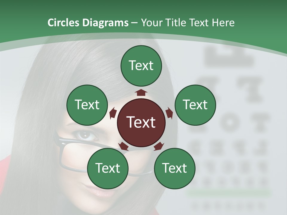 Lifestyle Looking At Camera Visual PowerPoint Template