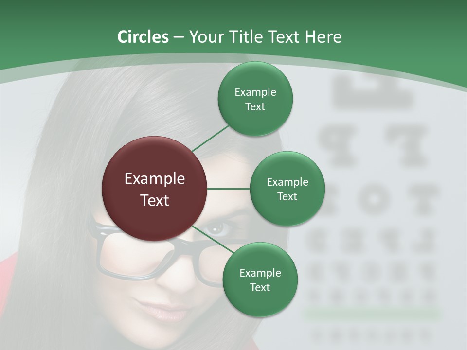 Lifestyle Looking At Camera Visual PowerPoint Template
