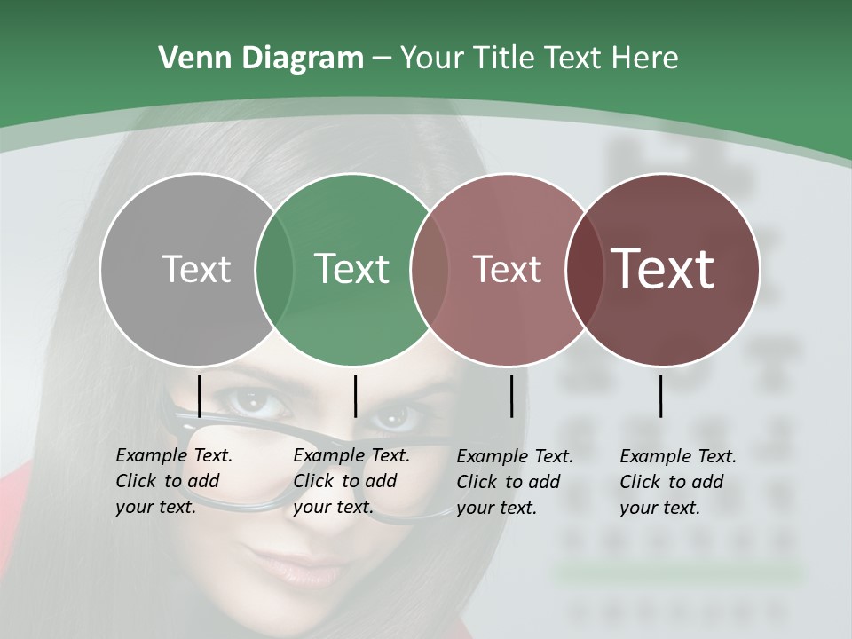 Lifestyle Looking At Camera Visual PowerPoint Template