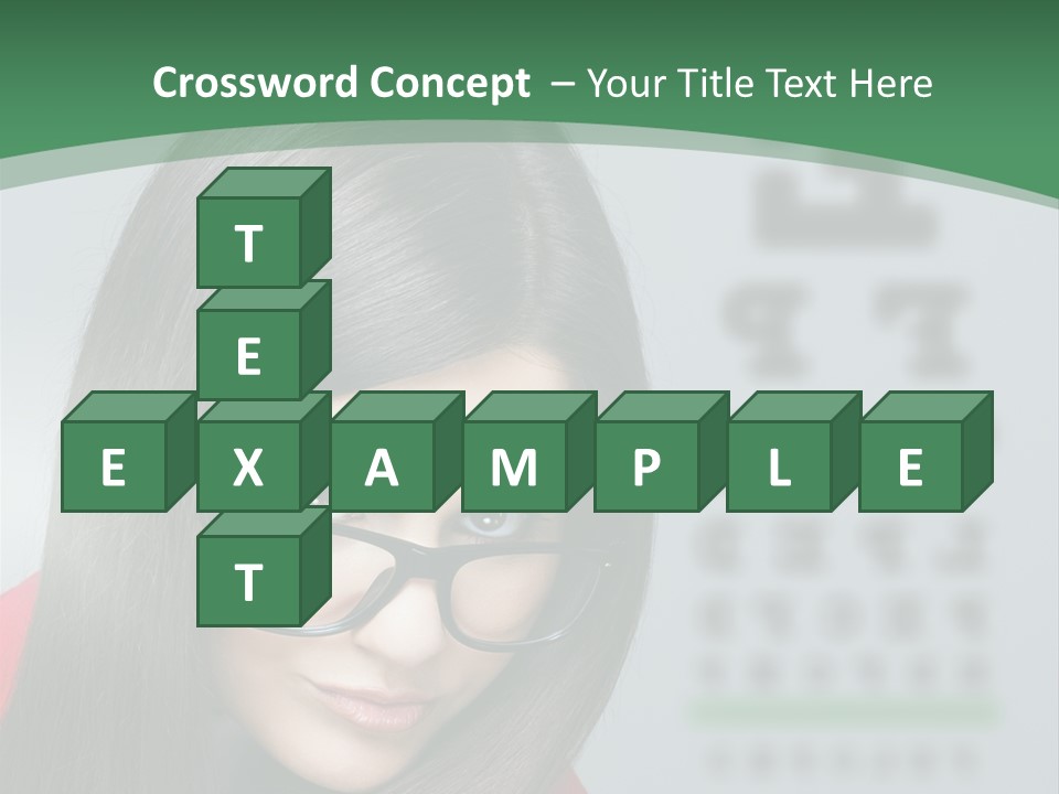 Lifestyle Looking At Camera Visual PowerPoint Template