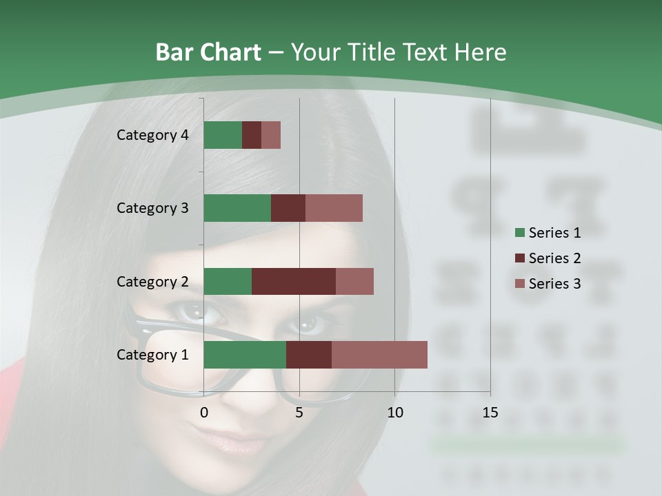 Lifestyle Looking At Camera Visual PowerPoint Template