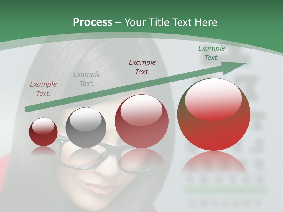 Lifestyle Looking At Camera Visual PowerPoint Template