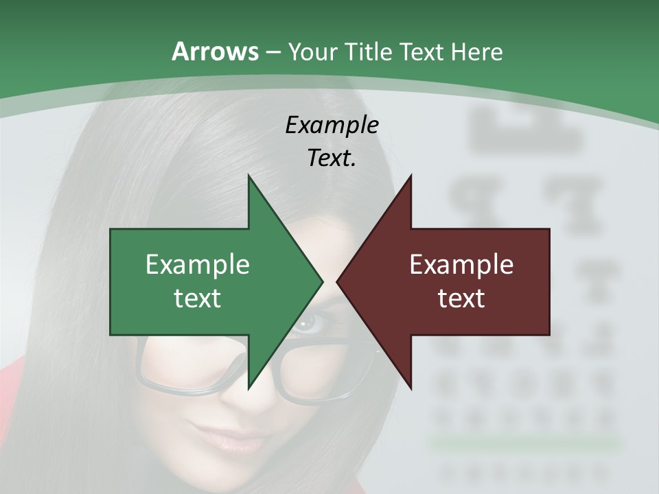 Lifestyle Looking At Camera Visual PowerPoint Template