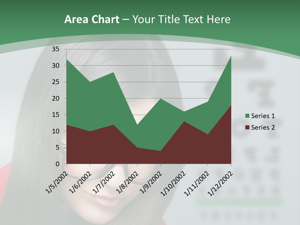Lifestyle Looking At Camera Visual PowerPoint Template