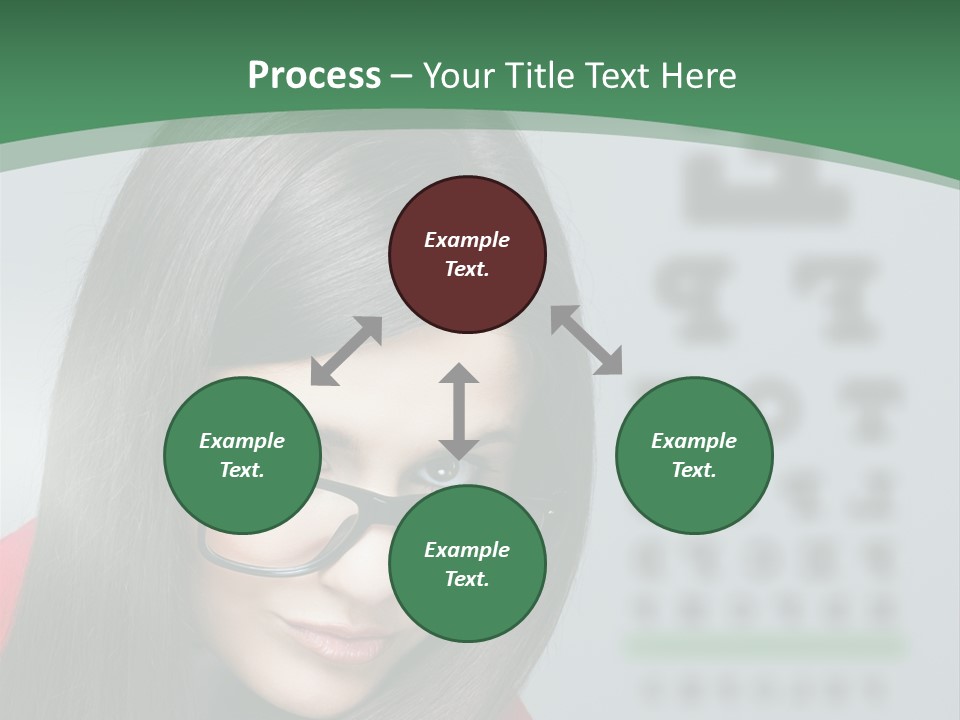 Lifestyle Looking At Camera Visual PowerPoint Template