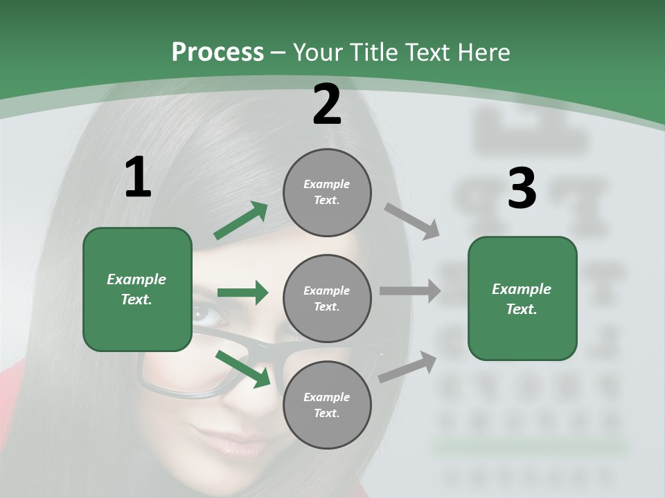 Lifestyle Looking At Camera Visual PowerPoint Template