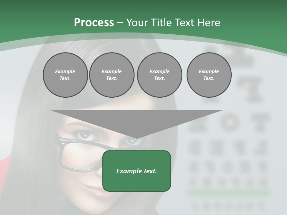 Lifestyle Looking At Camera Visual PowerPoint Template
