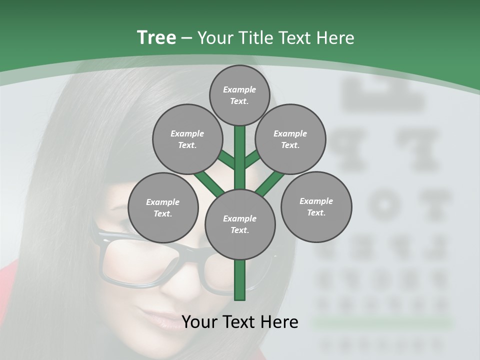 Lifestyle Looking At Camera Visual PowerPoint Template
