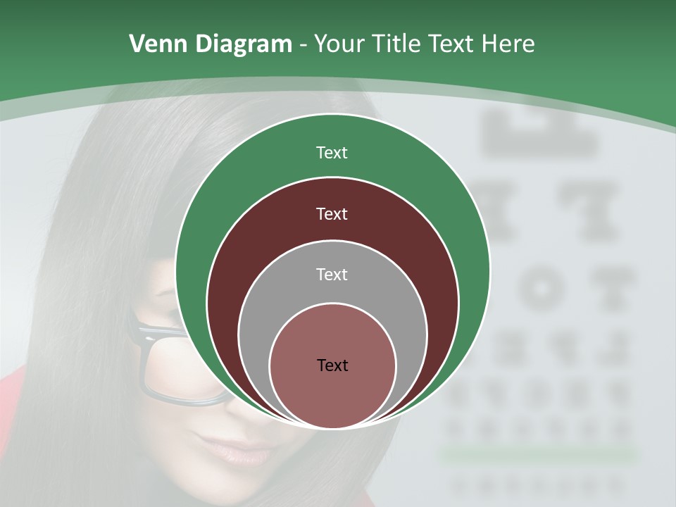 Lifestyle Looking At Camera Visual PowerPoint Template