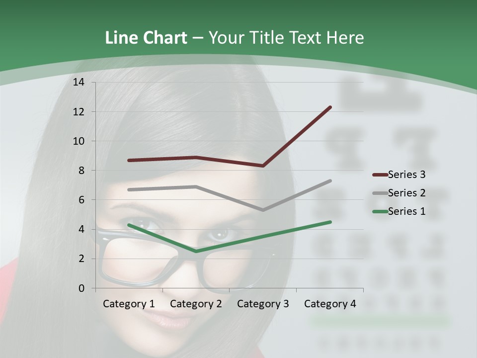 Lifestyle Looking At Camera Visual PowerPoint Template