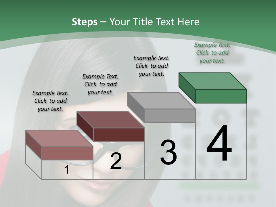Lifestyle Looking At Camera Visual PowerPoint Template