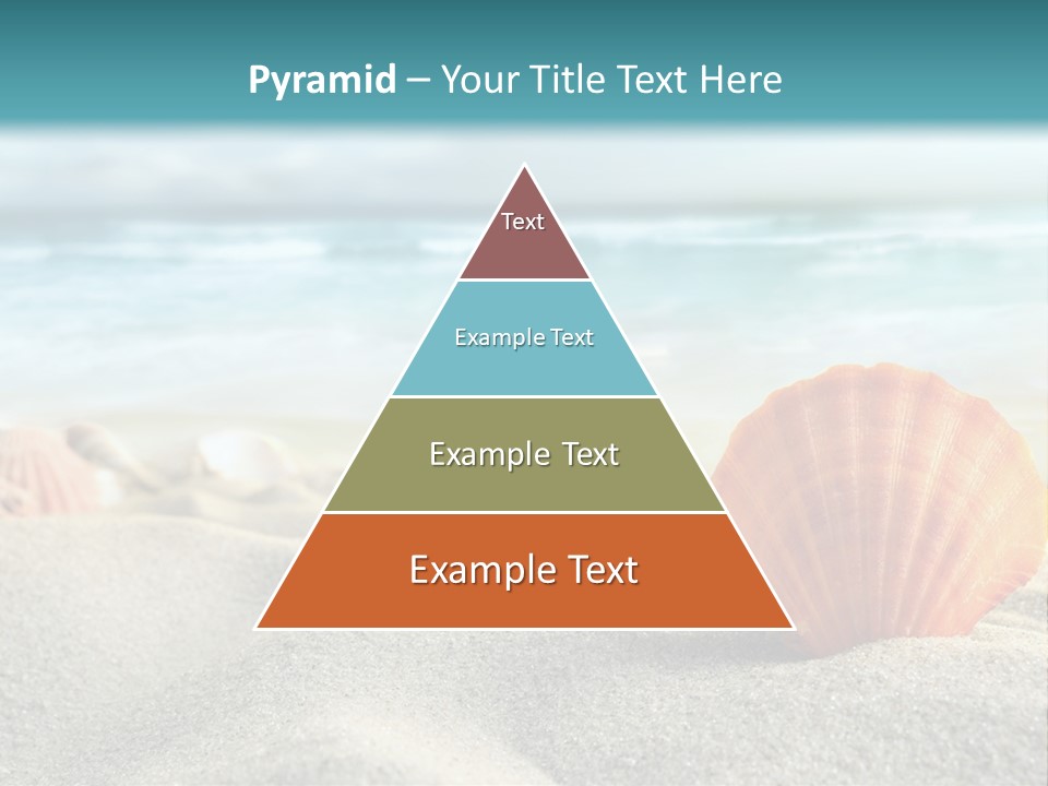 Blue Relaxation Ocean PowerPoint Template