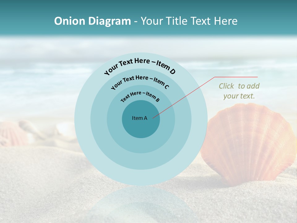 Blue Relaxation Ocean PowerPoint Template