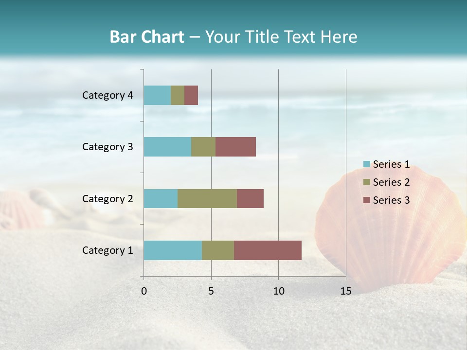 Blue Relaxation Ocean PowerPoint Template