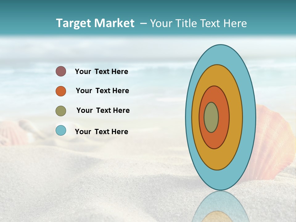 Blue Relaxation Ocean PowerPoint Template