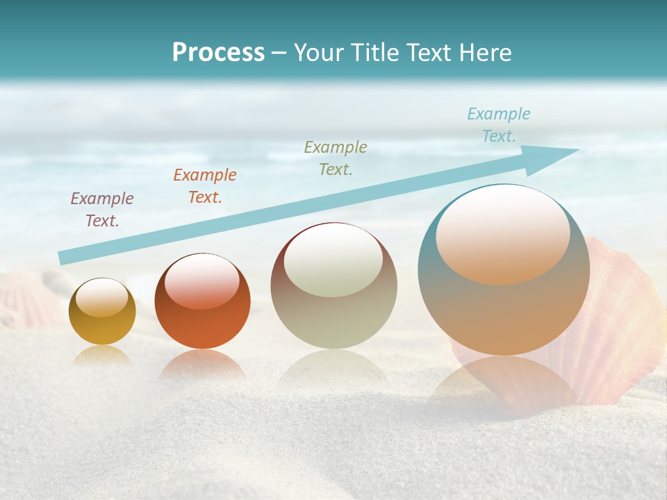 Blue Relaxation Ocean PowerPoint Template