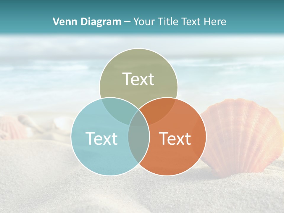 Blue Relaxation Ocean PowerPoint Template