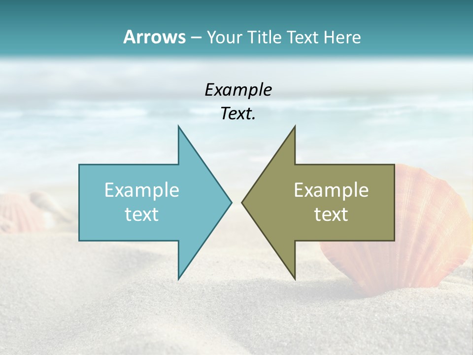 Blue Relaxation Ocean PowerPoint Template