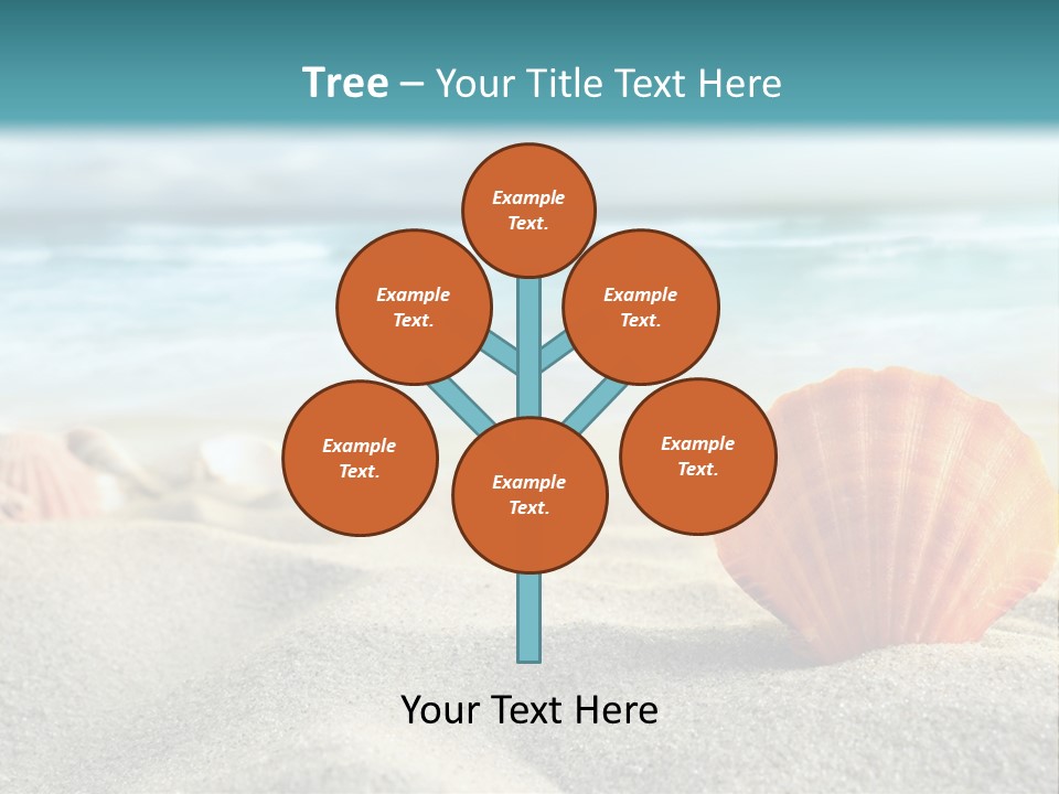 Blue Relaxation Ocean PowerPoint Template