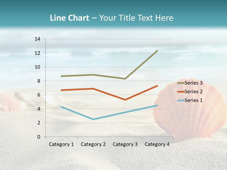 Blue Relaxation Ocean PowerPoint Template