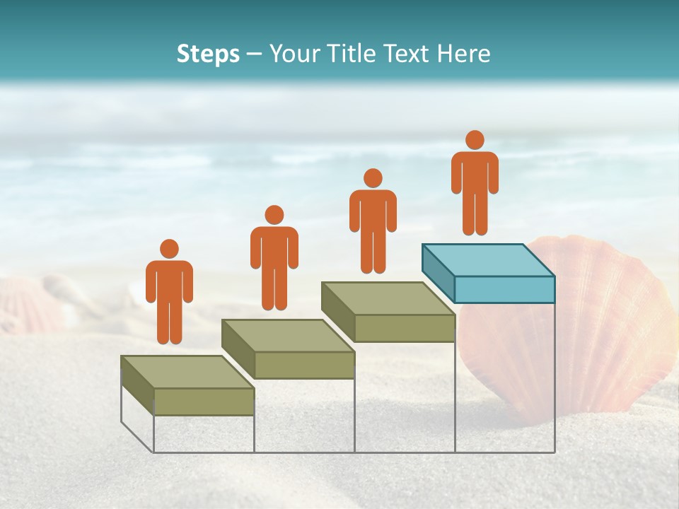 Blue Relaxation Ocean PowerPoint Template