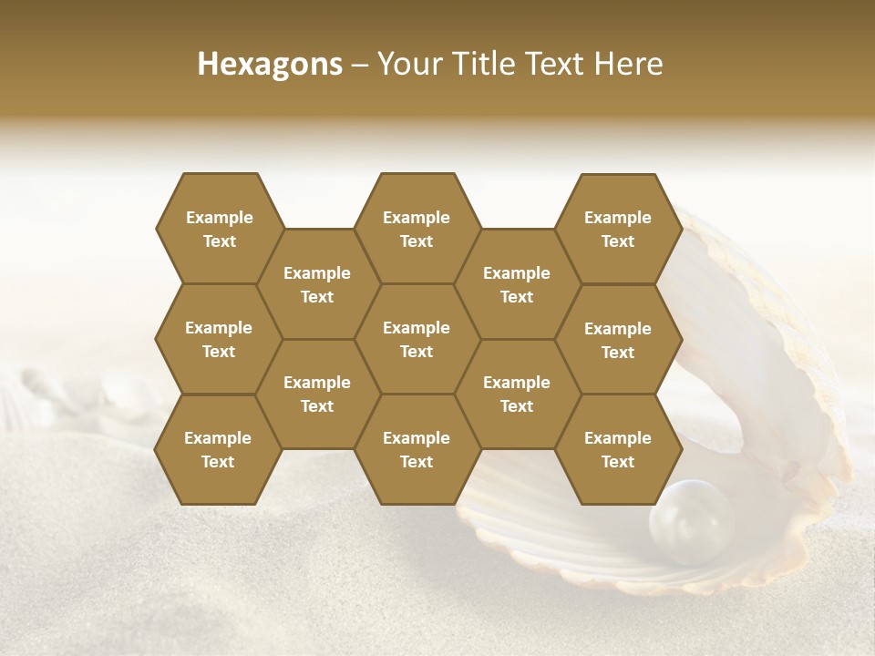 Blue Day Sunbathing PowerPoint Template