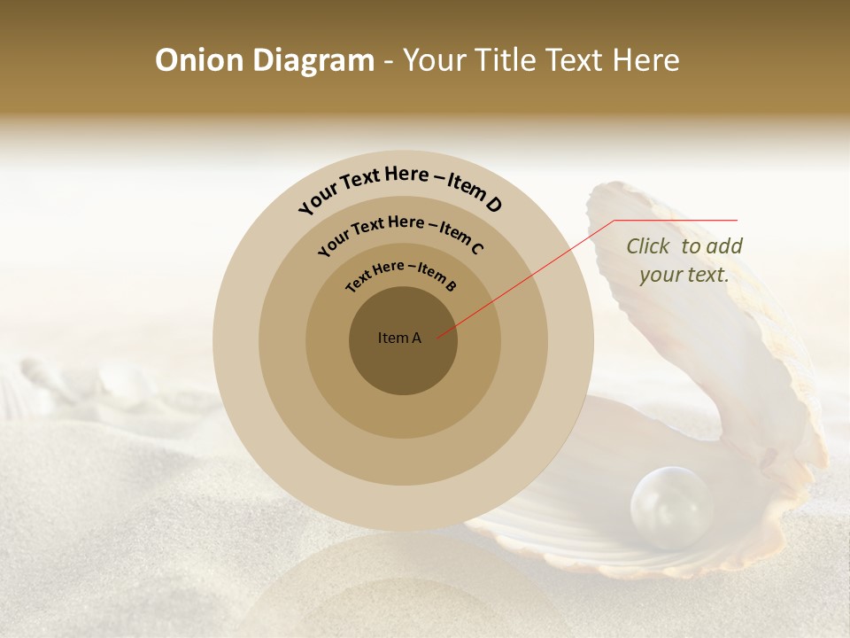 Blue Day Sunbathing PowerPoint Template