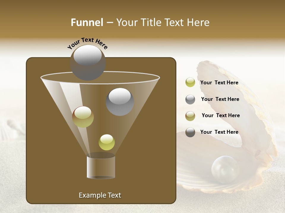 Blue Day Sunbathing PowerPoint Template