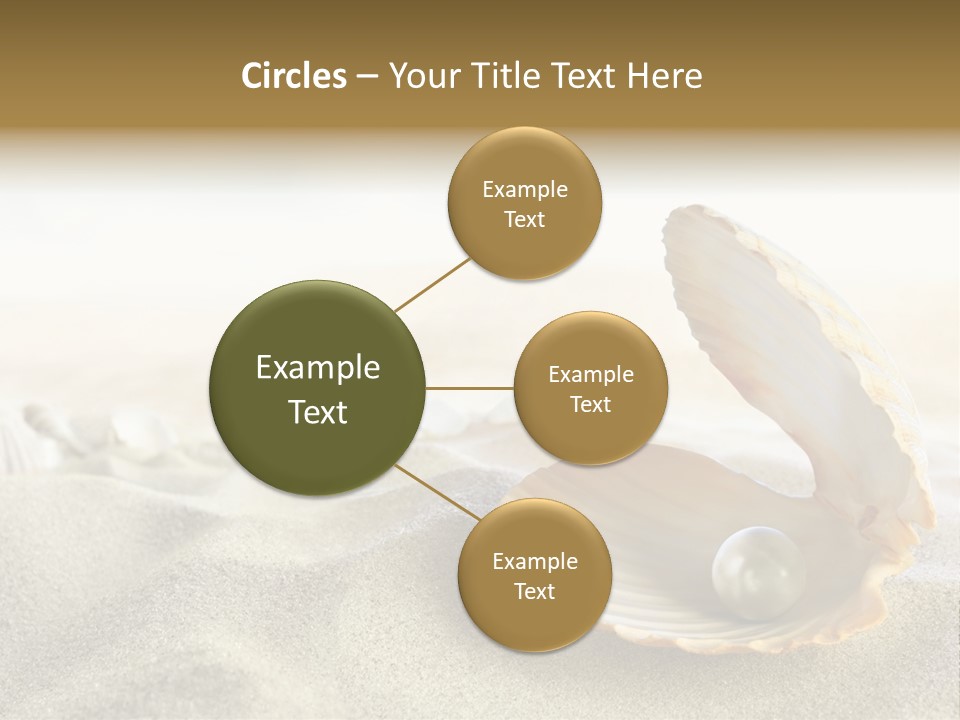 Blue Day Sunbathing PowerPoint Template