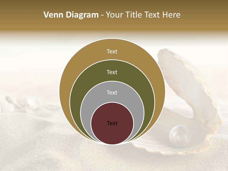 Blue Day Sunbathing PowerPoint Template