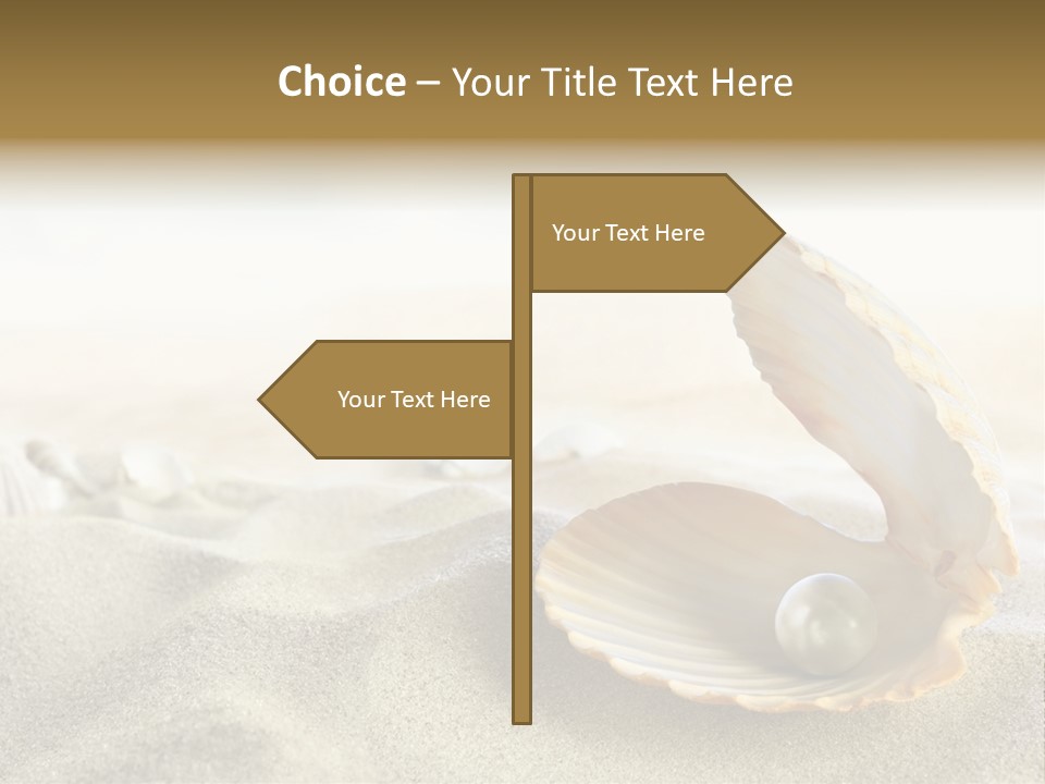 Blue Day Sunbathing PowerPoint Template